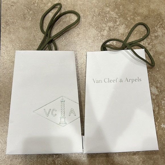 Van Cleef and Arpels authentic gift bag
